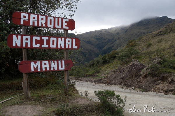 The Manu entrance at Acjanacu pass